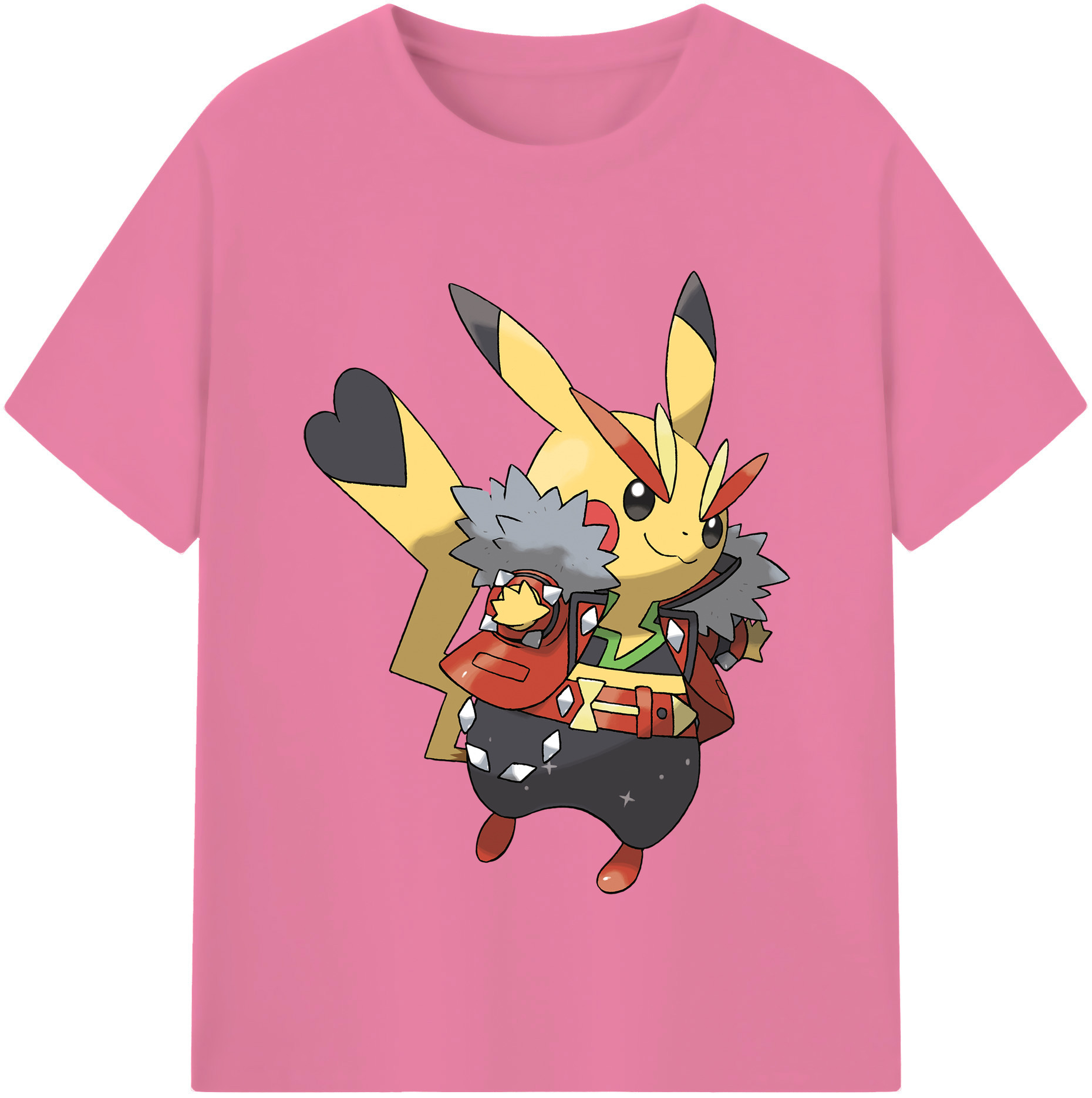 （画像用） ポケットモンスター Pokémon 綿100％半袖Tシャツ（フロントプリント）
